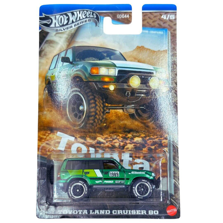 Toyota Land Cruiser 80 – Hot Wheels Silver Series