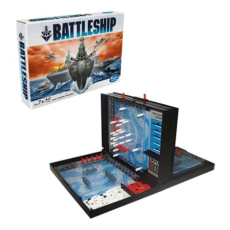Hasbro Gaming – Battleship Classic | Strategic Naval Combat Board Game (Ages 7+)