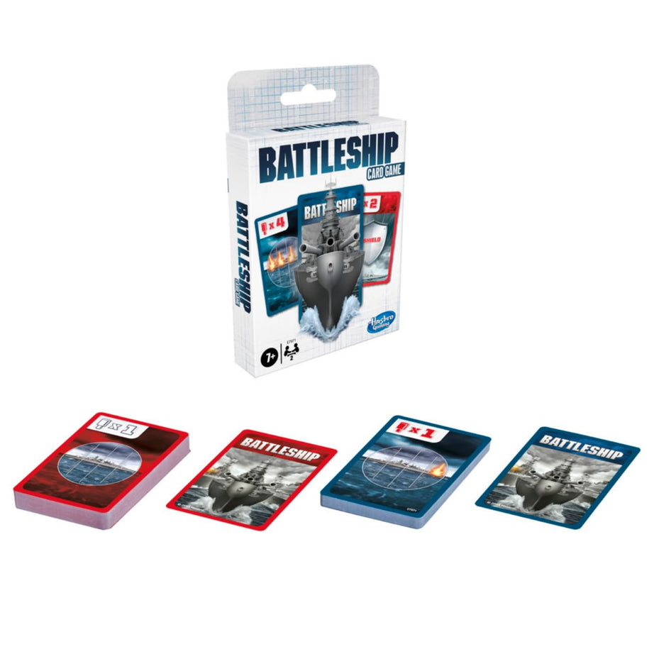Hasbro Gaming – Battleship Classic Card Game | Strategic Naval Combat in Card Format (Ages 7+)