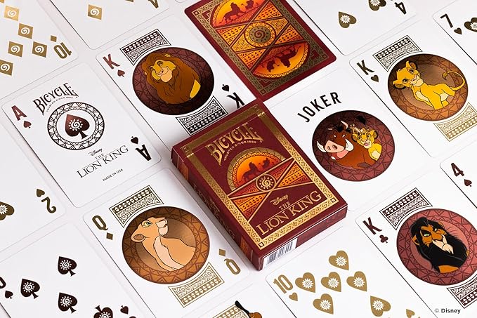 Bicycle The Lion King Playing Cards