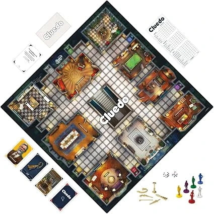 Hasbro Gaming – Cluedo Refresh | Classic Mystery Detective Board Game (Ages 8+)