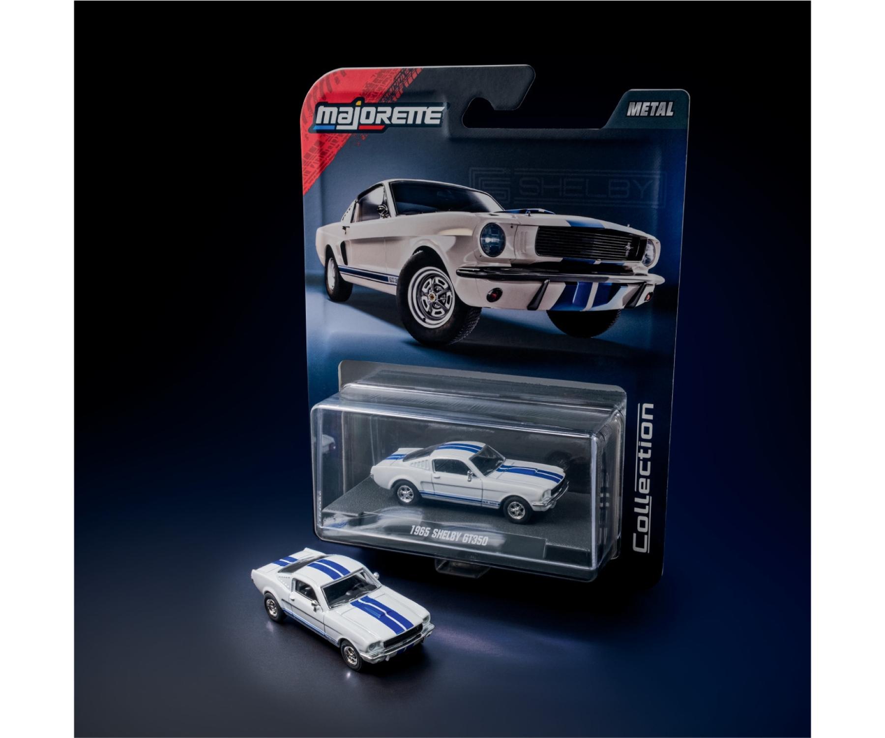 Majorette Collection – 1965 Shelby GT350 Diecast Model Car | 1:64 Scale (Ages 14+)