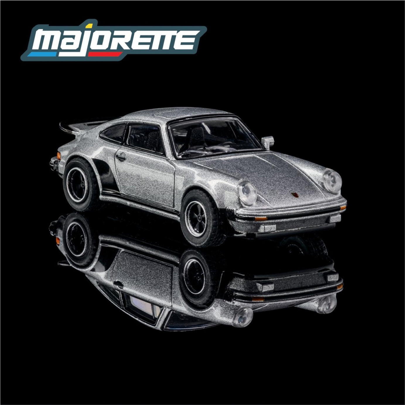 Majorette Collection – 1975 Porsche 930 Turbo Diecast Model Car | 1:64 Scale (Ages 14+)