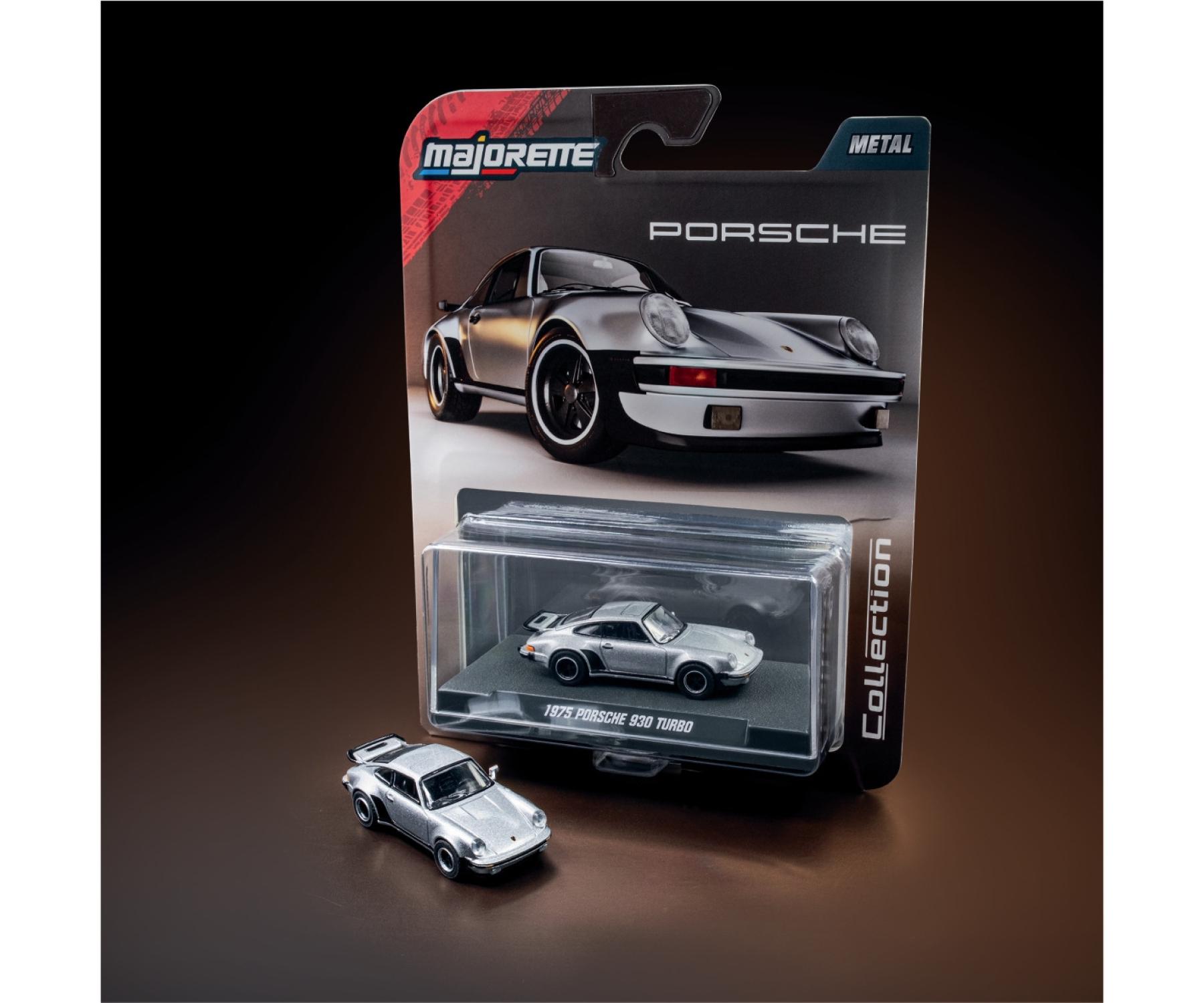 Majorette Collection – 1975 Porsche 930 Turbo Diecast Model Car | 1:64 Scale (Ages 14+)