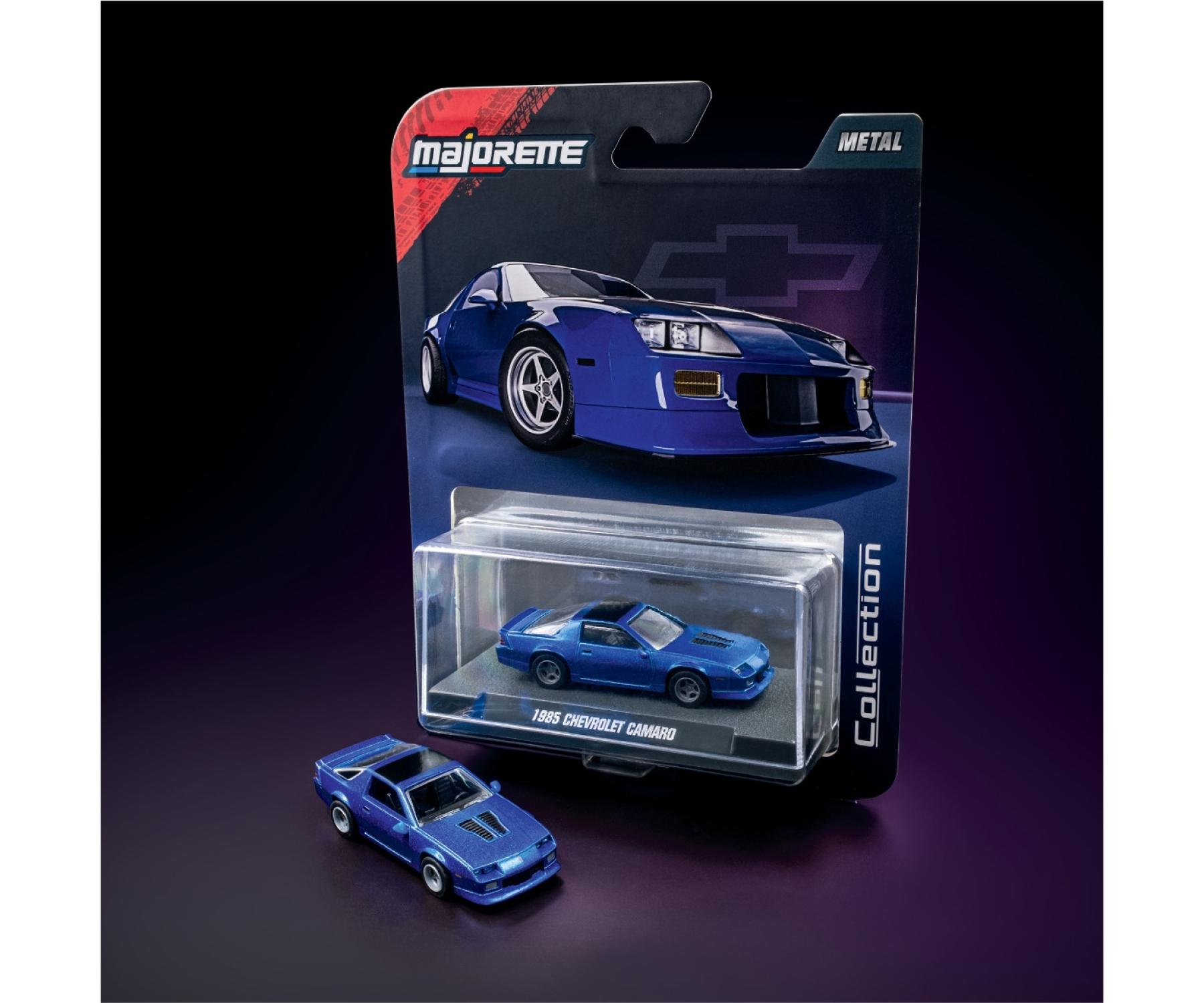 Majorette Collection – 1985 Chevrolet Camaro Diecast Model Car | 1:64 Scale (Ages 14+)