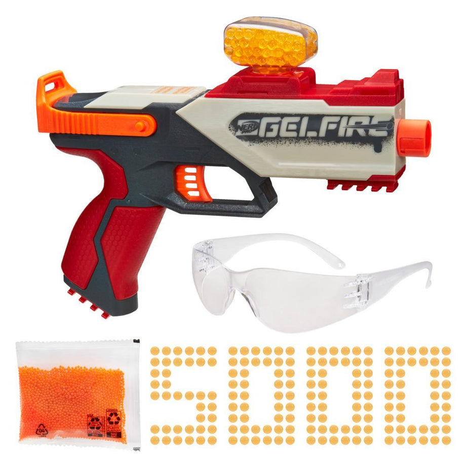 Nerf Pro Gelfire Legion Blaster, 5000 Gelfire Rounds, 130 Round Hopper, 14+