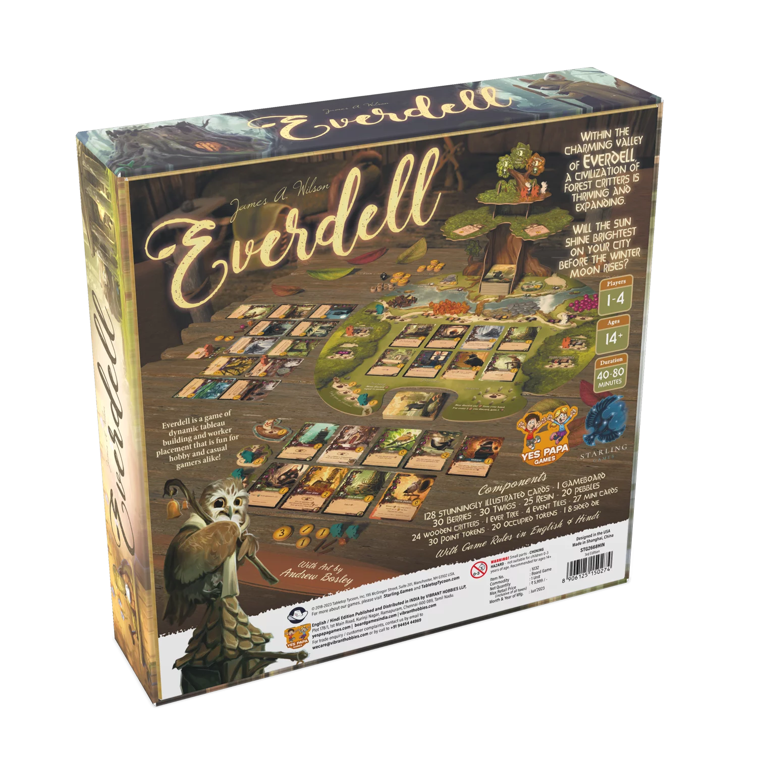 Everdell – English/Hindi Edition | (Ages 14+)