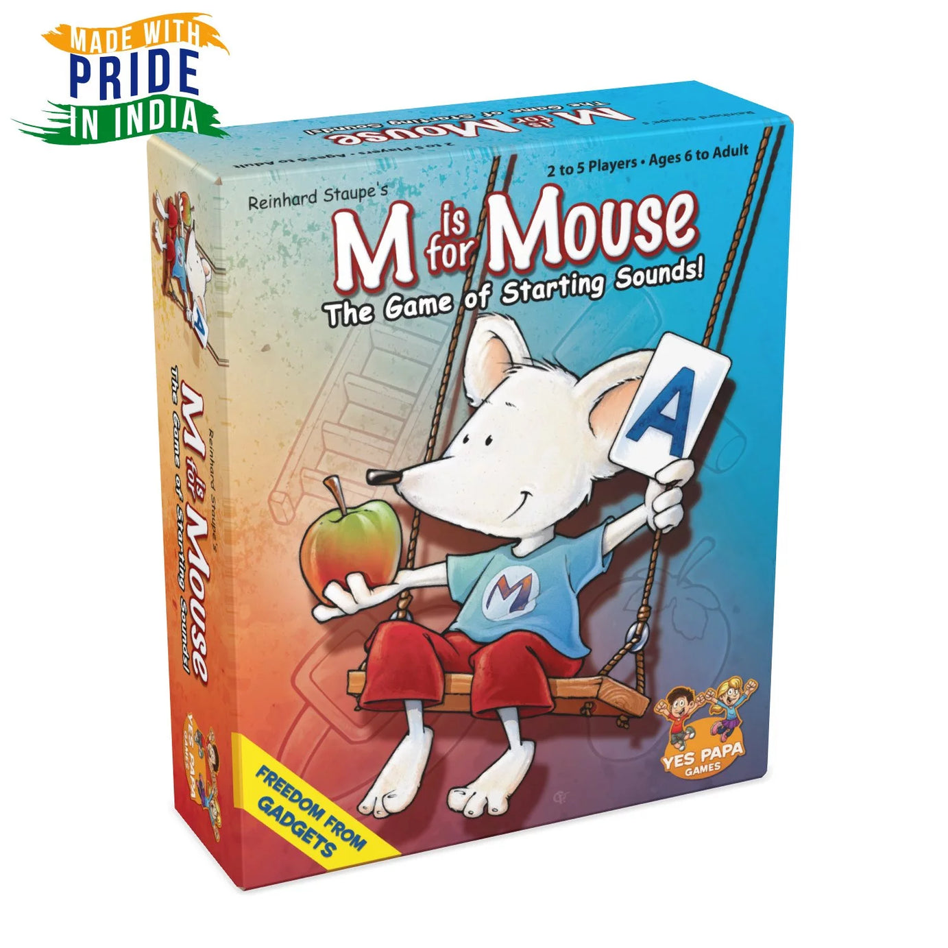 M is for Mouse | Fast & Fun Letter-Matching Card Game (Ages 6+)