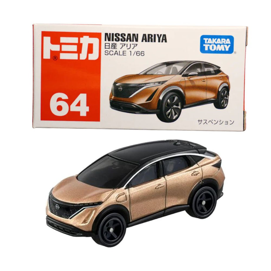 Tomica – Nissan Ariya No.64 | Die-Cast Electric SUV Model 1:65 Scale (Ages 3+)