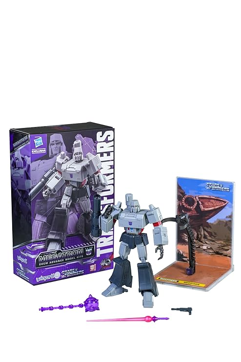 Hasbro x Yolopark – Transformers AMK G1 Megatron Model Kit | Articulated Collectible Figure (Ages 8+)