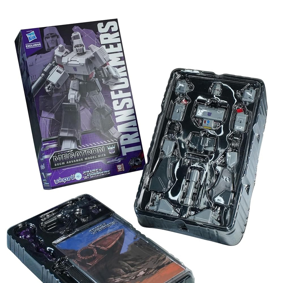 Hasbro x Yolopark – Transformers AMK G1 Megatron Model Kit | Articulated Collectible Figure (Ages 8+)