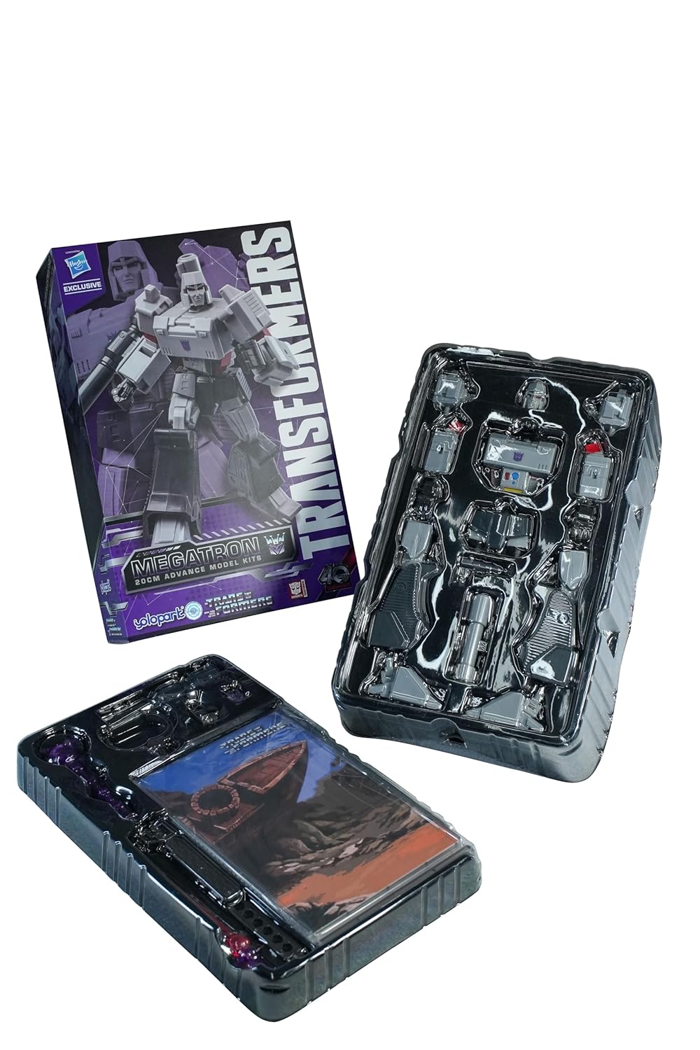 Hasbro x Yolopark – Transformers AMK G1 Megatron Model Kit | Articulated Collectible Figure (Ages 8+)
