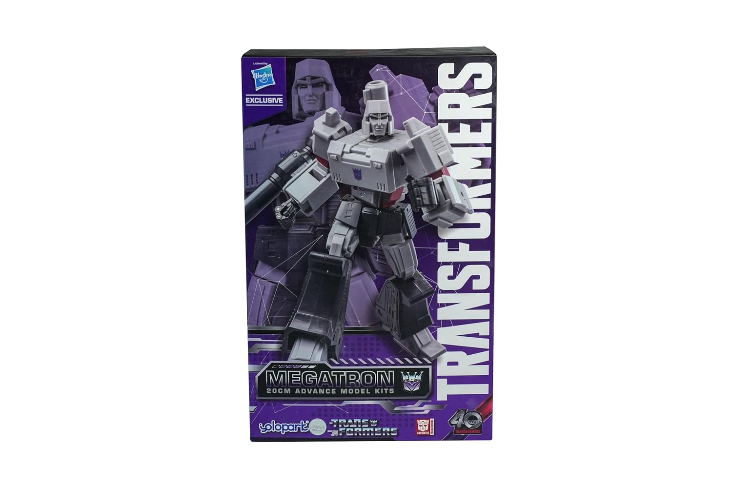 Hasbro x Yolopark – Transformers AMK G1 Megatron Model Kit | Articulated Collectible Figure (Ages 8+)